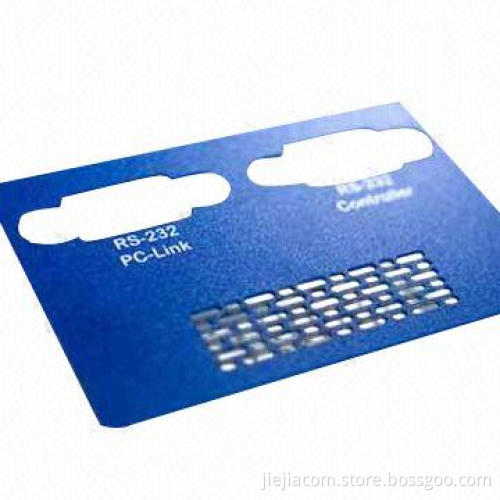 Graphic Overlay Panel with Complex Cutting and Printing
